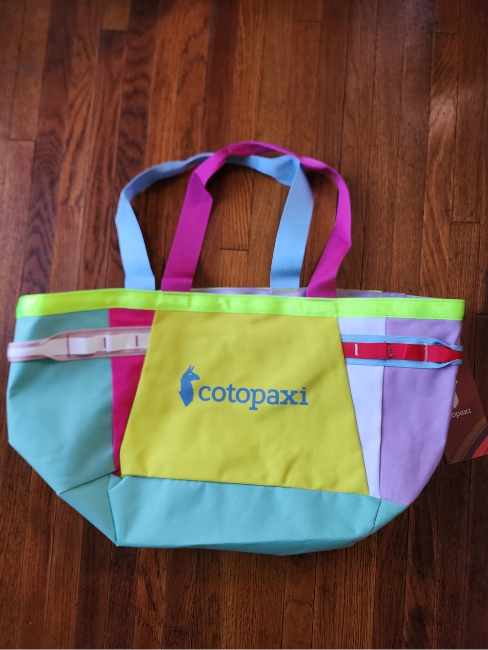 Cotopaxi Multicolor 30L Del Dia Canvas Large Tote Bag